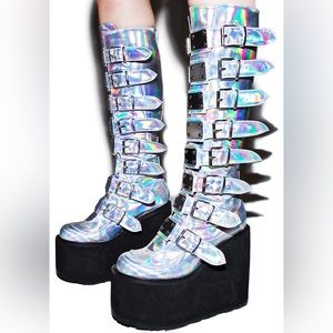 Hologram Trinity Boots size 8
